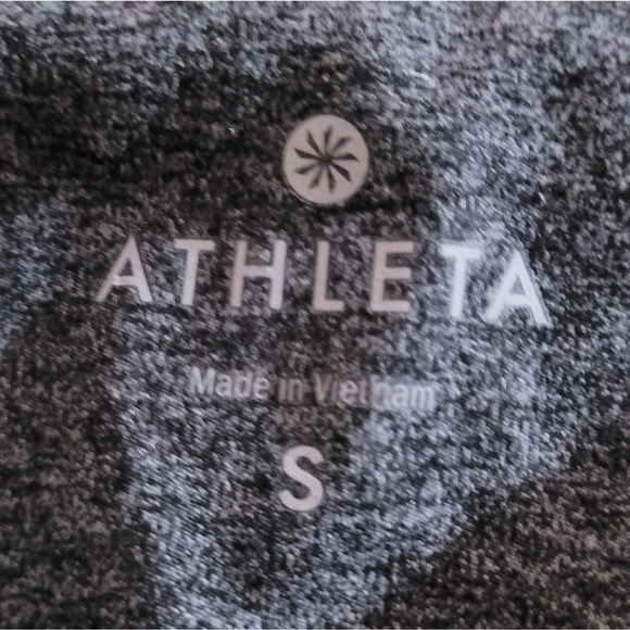 Athleta Heathered Gray High Rise Ankle Leggings - Picture 10 of 10